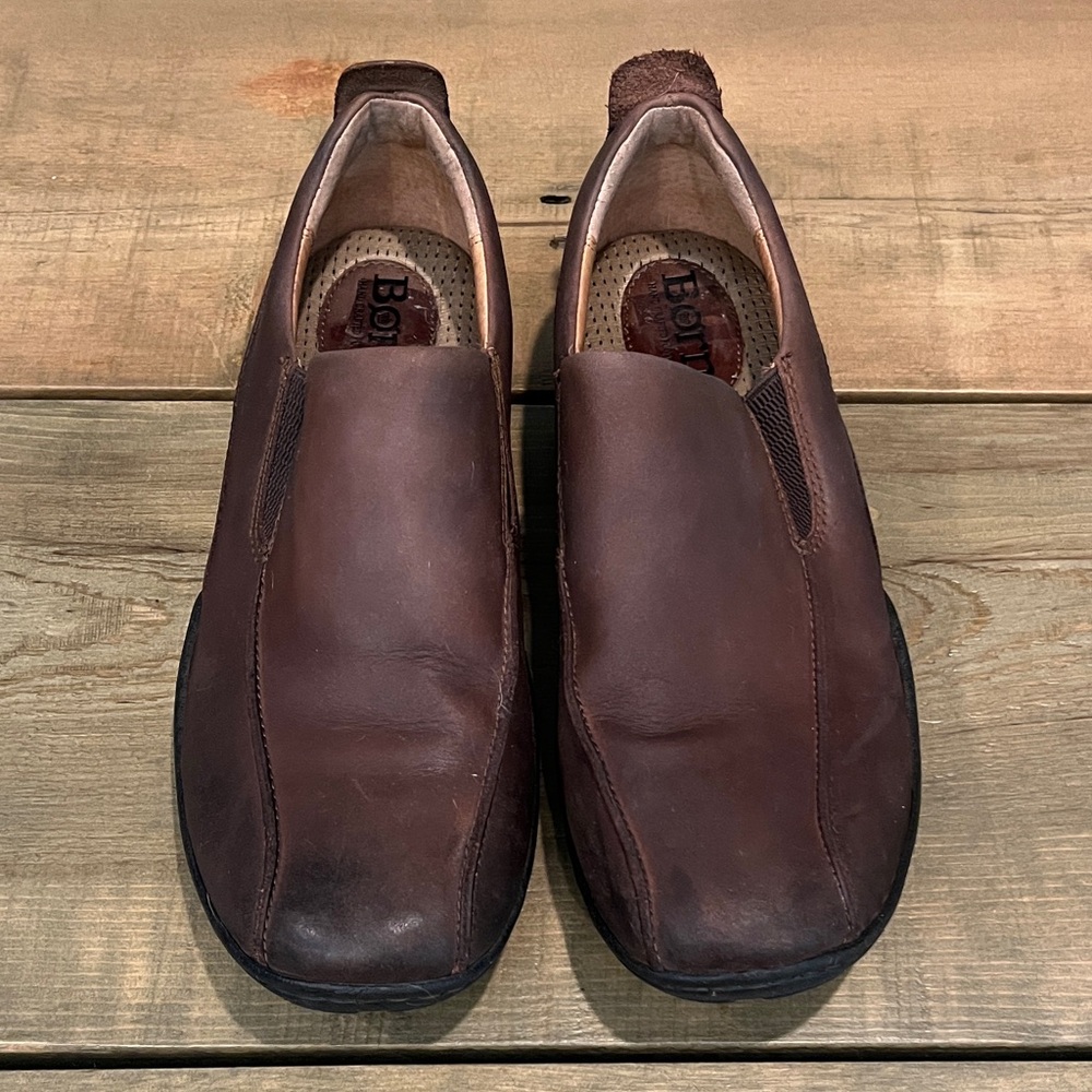 Born Men's Leather Loafers 12